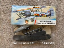 Used, Vintage 1960's Airfix Red Stripe Hawker Demon Model Kit 1/72 scale for sale  READING