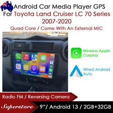 Unidad de cabeza GPS estéreo para automóvil Android 13 CarPlay de 9"" para Toyota Land Cruiser LC segunda mano  Embacar hacia Argentina