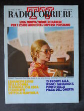 Radiocorriere 1971 farah usato  Italia