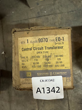 Transformador de circuito de controle Square D 9070 tipo E0-1, série B comprar usado  Enviando para Brazil