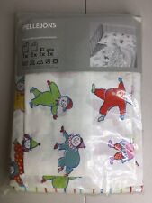 NOVO Conjunto de Berço Ikea -Cobertor -Capa de Colcha-Folha Lençol Ajustado Palhaços Coloridos  comprar usado  Enviando para Brazil