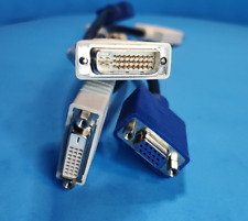 Dell DVI-I Dual-Link to DVI-D & VGA Dual Monitor Y Splitter Video Adapter WU329 for sale  Shipping to South Africa