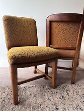 wood solid 2 chairs for sale  BURTON-ON-TRENT