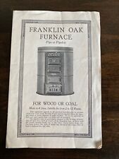 Vtg franklin oak for sale  Topeka