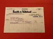 Smith wellstood ltd for sale  BEXHILL-ON-SEA