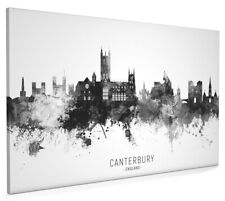 Canterbury skyline poster for sale  UK