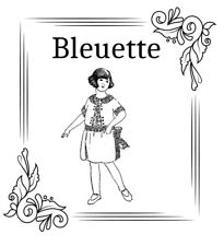 Blue doll pattern d'occasion  Expédié en Belgium