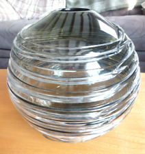 Large Abstract smokey grey vase by William Yeoward for sale  Shipping to South Africa