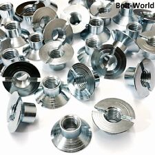 Slotted countersunk nuts for sale  Shipping to Ireland