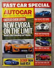 Autocar magazine july for sale  BLAYDON-ON-TYNE