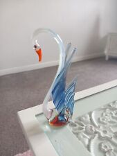 Murano glass swan for sale  WYMONDHAM