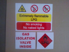 Safety stickers catering for sale  MARKET DRAYTON