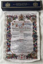 Guildhall luncheon silk for sale  PLYMOUTH