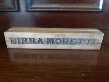 Birra moretti menu for sale  DRIFFIELD