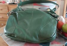 Large green leather for sale  COVENTRY