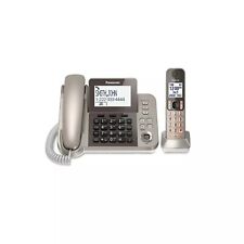 Panasonic KX-TGF350N DECT 6.0 telefone sem fio LCD alto-falante identificador de chamadas prata comprar usado  Enviando para Brazil