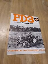 Prospectus tracteur allis d'occasion  Saint-André-lez-Lille