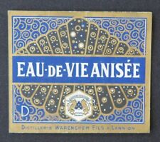 Ancienne étiquette eau d'occasion  Nantes-