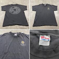 Camiseta Preta Vintage Gradiente Desbotada pelo Sol Hanes L El Sitio Dominicana Chicago comprar usado  Enviando para Brazil