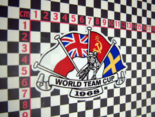 Speedway cup sticker for sale  BEWDLEY