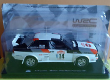 Używany, DIE CAST Audi quattro - Mouton - Pons  Rallye Sanremo 1981 1:24 na sprzedaż  Wysyłka do Poland