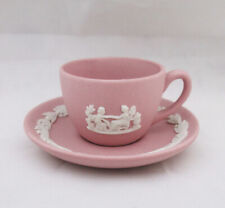 Used, WEDGWOOD PINK JASPERWARE, MINIATURE CUP & SAUCER for sale  Shipping to South Africa