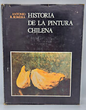 HISTORIA DE LA PINTURA CHILENA by ANTONIO R. ROMERA *1976 KURTKA PRZECIWPYŁOWA W TWARDEJ OPRAWIE na sprzedaż  Wysyłka do Poland