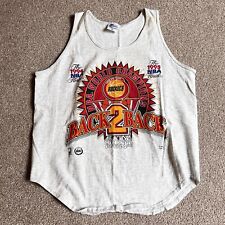 Vintage 90s Houston Rockets NBA Back 2 Back Champions Tank Top Shirt Adult XL for sale  Shipping to South Africa