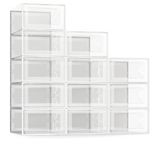 Clear plastic stackable for sale  Logan