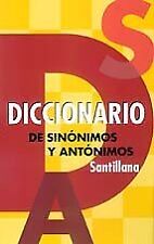 DICCIONARIO DE SINÓNIMOS Y ANTONIMOS (EDICIÓN ESPAÑOLA) Dirigido por MUY BUEN ESTADO segunda mano  Embacar hacia Argentina