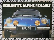 Renault alpine 1600 for sale  COLCHESTER