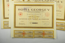 Hotel george action d'occasion  Paris XV