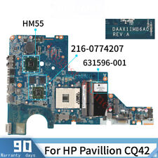 Placa-mãe Intel 631596-001 teste DAAX1IMB6A0 para HP Pavillion CQ42 G42 G62 CQ62 comprar usado  Enviando para Brazil