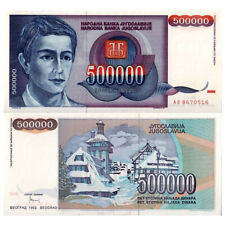 1993 banconota jugoslavia usato  Italia
