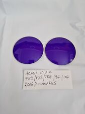 PROTETORES DE FAROL DE NEBLINA ACRÍLICO ROXO HONDA CIVIC FK2/FK3/FK8/9G/10G 2006 EM DIANTE comprar usado  Enviando para Brazil