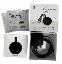 Usado, Streamer de mídia Ultra genuíno Google Chromecast - Preto com carregador original - 4K comprar usado  Enviando para Brazil