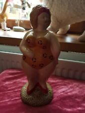Ceramic 50's Style Buxom Bather Ornament 10" Tall x 5" Wide Approximately at Max for sale  Shipping to South Africa