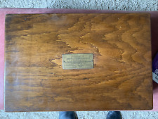 Vintage wooden hinged for sale  BEDFORD