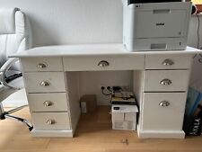 Schreibtisch weiß 65x75x140cm gebraucht kaufen  Öhringen