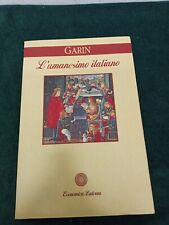 Libro umanesimo italiano usato  Poggibonsi