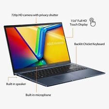 Asus Vivobook 15.6" TouchScreen Laptop Intel i7-1255U 16GB RAM 512GB SSD for sale  Shipping to South Africa