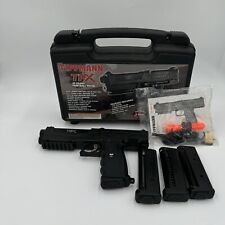 Marcador de pistola de paintball Tippmann TPX con estuche + 4 cargadores negro 0,68 Cal Gun CO2 segunda mano  Embacar hacia Argentina