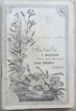 1890 quaderno cop. usato  Teramo