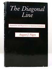 August J. Nigro THE DIAGONAL LINE Separação e Reparação em Literatu Americana comprar usado  Enviando para Brazil