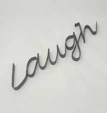 Metal laugh word for sale  Durkee