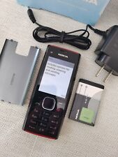 Używany, Nokia X Series X2-00 - czarny na czerwonym, odblokowany telefon komórkowy na sprzedaż  Wysyłka do Poland