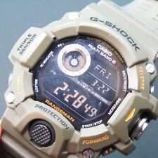 Rangeman Casio G-Shock Wrist Watch GW-9400 3410 Solar Green 53mm WR 20BAR SJ352 for sale  Shipping to South Africa