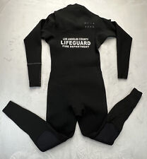 Billabong Furnace 3/2mm Wetsuit  Size M Rare Los Angeles County Life Guard Fire for sale  Shipping to South Africa