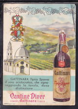 Cartolina pubblicitaria gattin usato  Italia