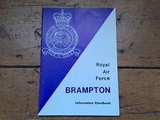 Raf brampton information for sale  WOLVERHAMPTON